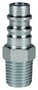 Dixon CJ2BM2-LG 1/4" HI-FLO NIPPLE, 1/4" BSPT STEEL Body Material: STEEL Body Size: 1/4"